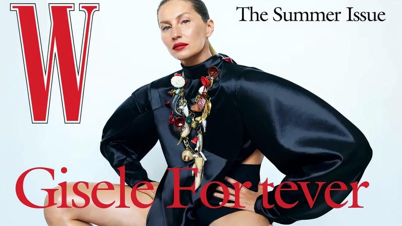 Gisele Bündchen graces the cover of W’s Summer Issue.