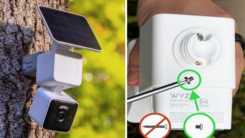 Wyze recall de câmeras de segurança por instruções que podem perfurar bateria