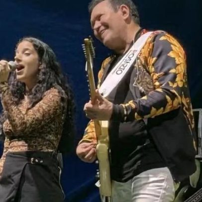 Yasmin, filha de Joelma e Ximbinha, entra para a banda do pai