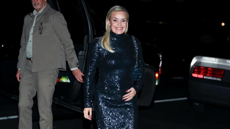 Yolanda Hadid (pictured last year) and real estate developer Randy Kendrick are reportedly engaged.