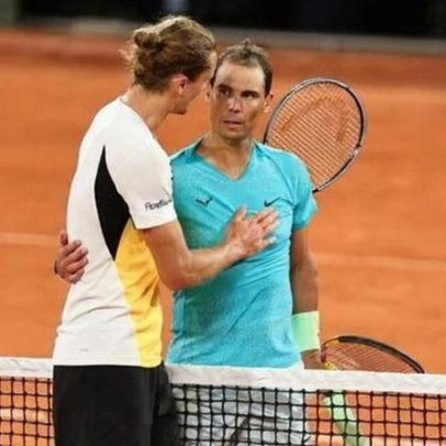 Nadal, Alcaraz, Billie Jean e Laver parabenizam Zverev pela conquista