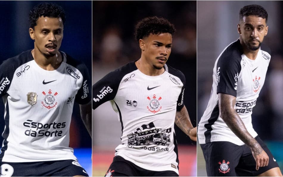 Corinthians precisa pagar para manter trio de jogadores emprestados