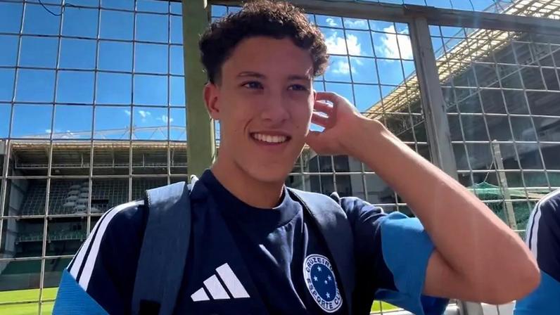 Joia do Cruzeiro diz ter recebido apoio de Matheus Pereira