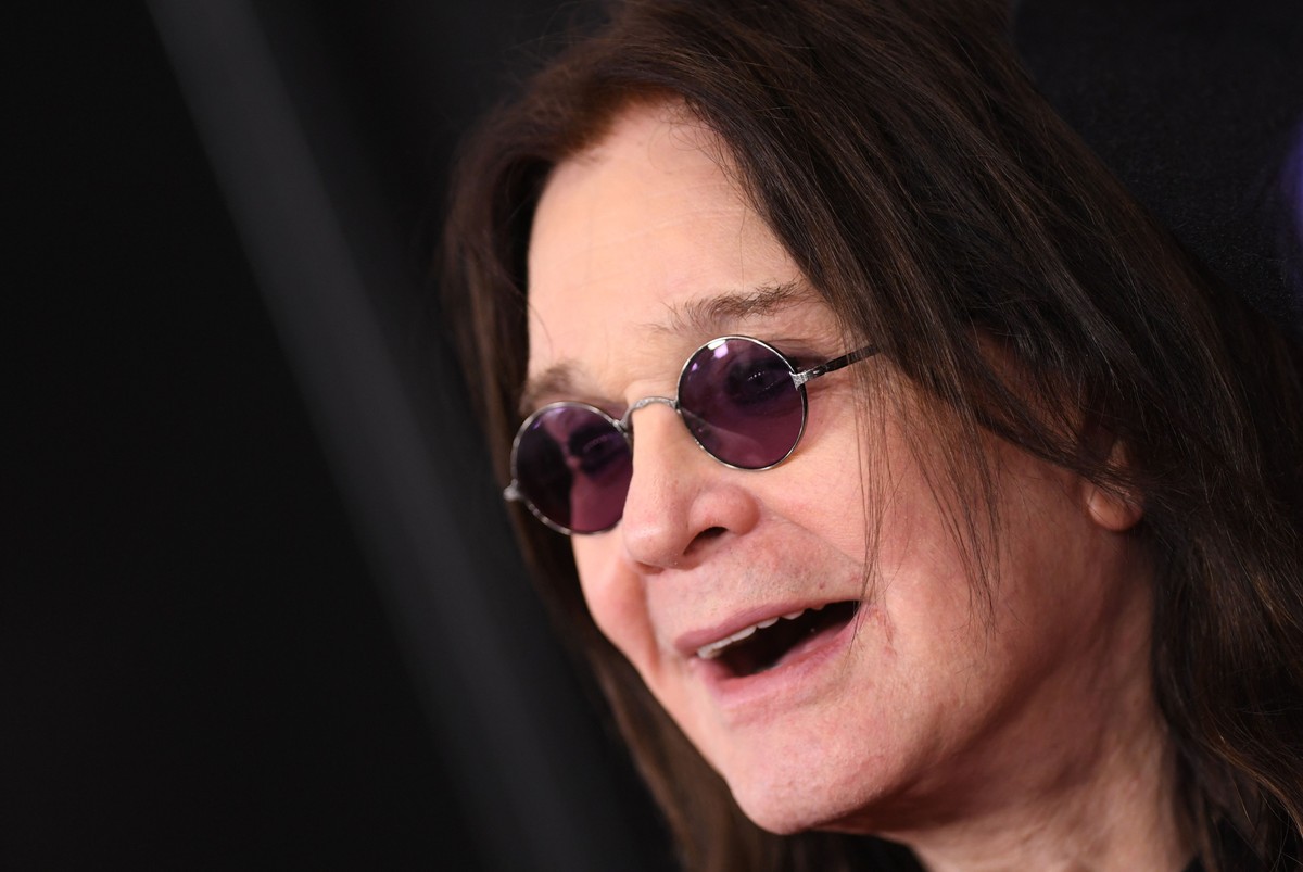 Ozzy Osbourne em uma premiação em Los Angeles (Foto: Valerie Macon)