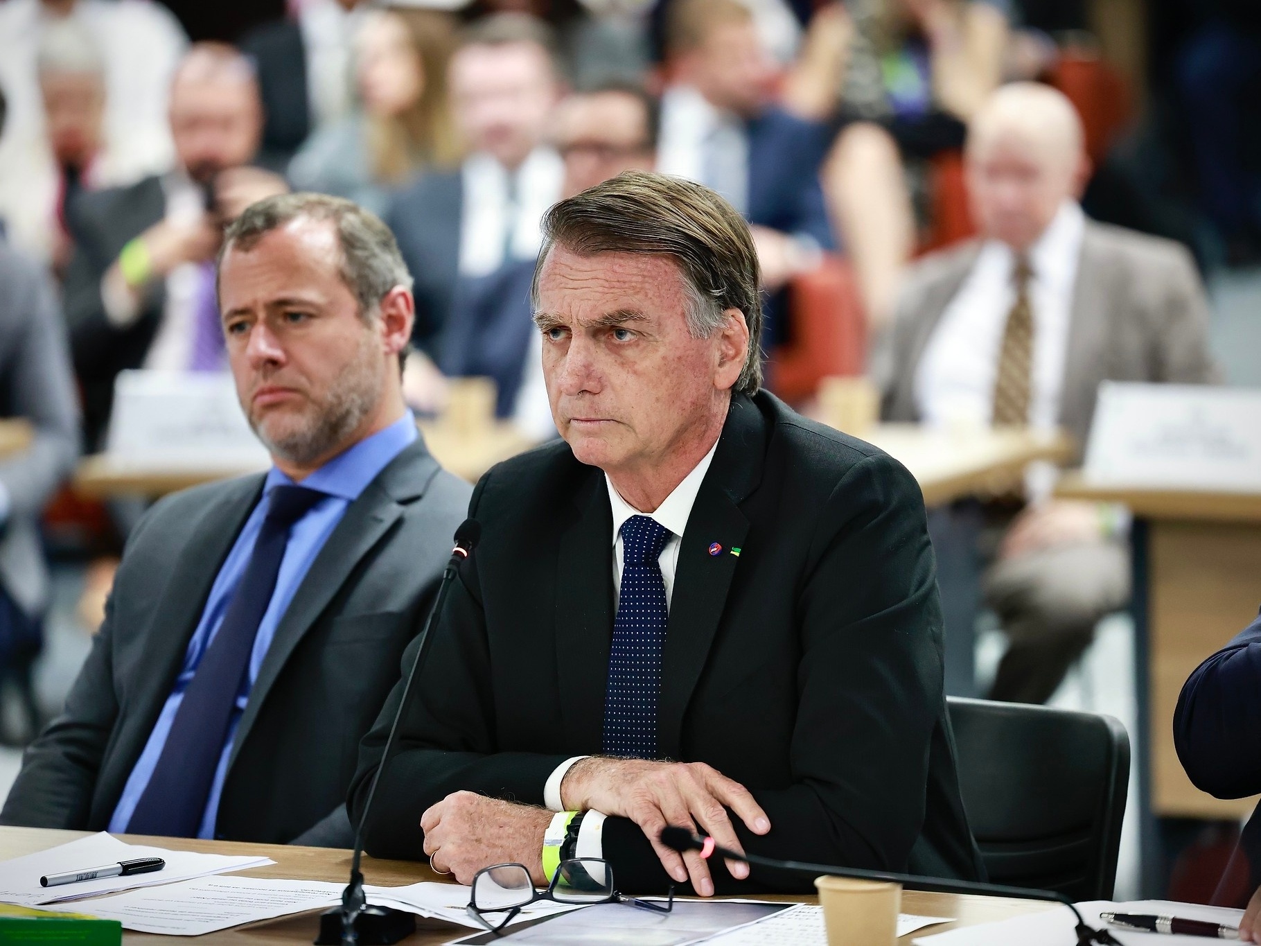 Jair Bolsonaro (PL) é interrogado no STF na ação penal sobre tentativa de golpe de Estado (Foto: Fellipe Sampaio/STF)