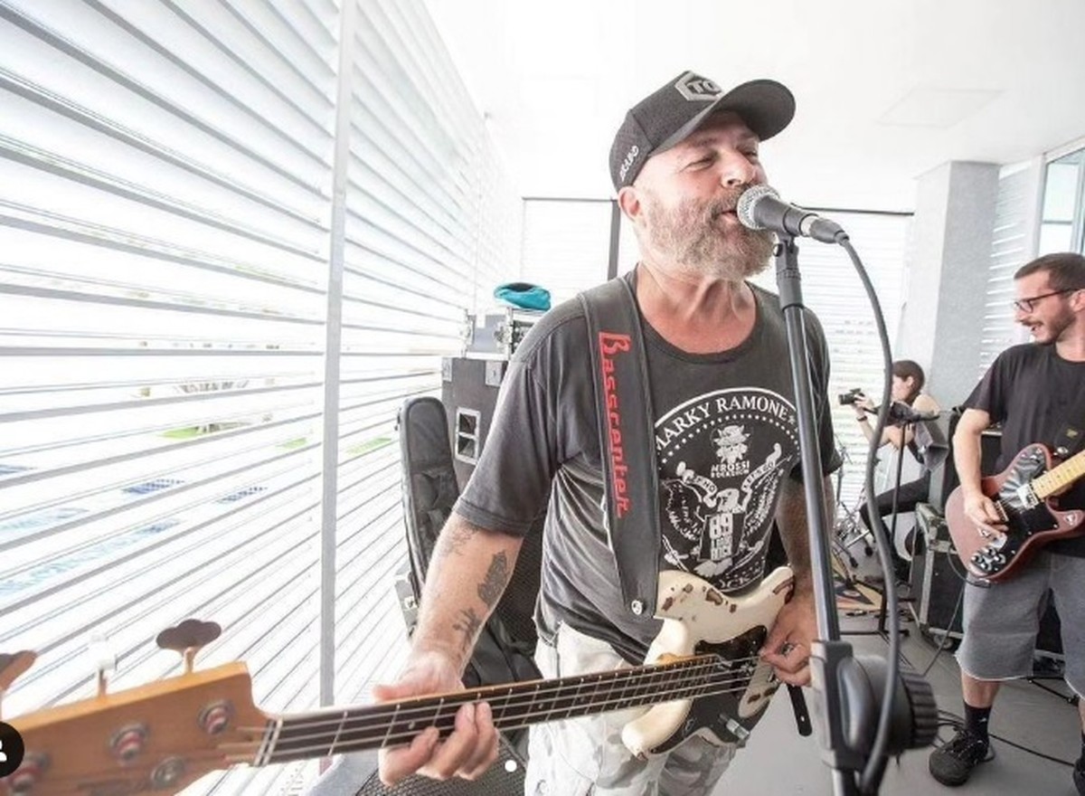 Acusados de disparar contra músico do Ultraje a Rigor enfrentarão júri popular Rinaldo Oliveira Amaral, o Mingau (Foto: Reprodução/Instagram)