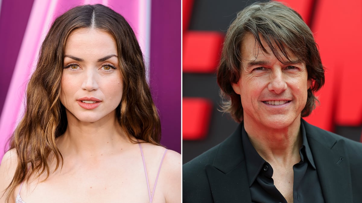Ana de Armas e Tom Cruise são flagrados juntos em Menorca após jantar romântico Ana de Armas e Tom Cruise (Foto: Getty Images)