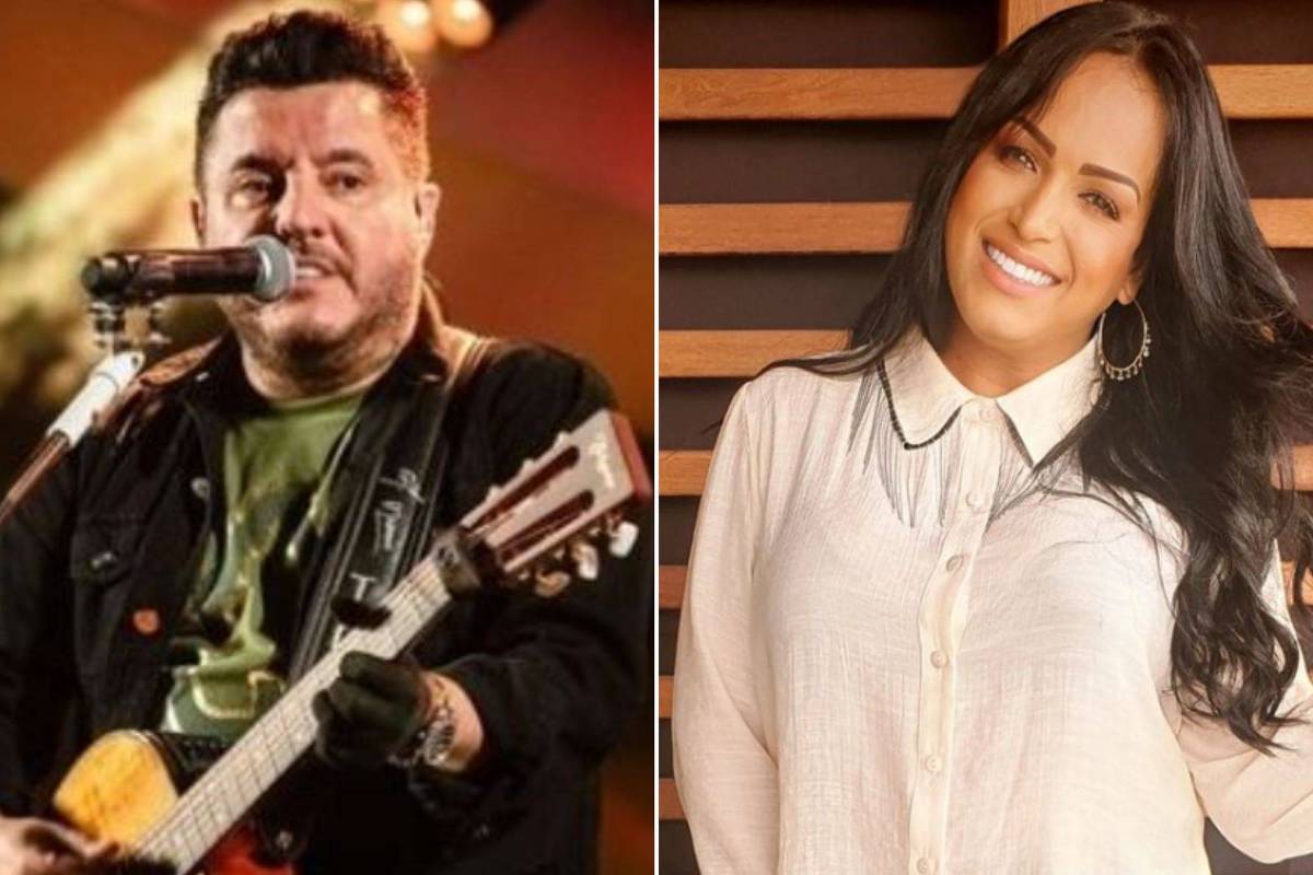 Episódio entre Bruno, da dupla com Marrone, e Lisa Gomes aconteceu nos bastidores de um show dos sertanejos (Foto: @brunoemarrone @soulisagomes/Reprodução/Montagem)
