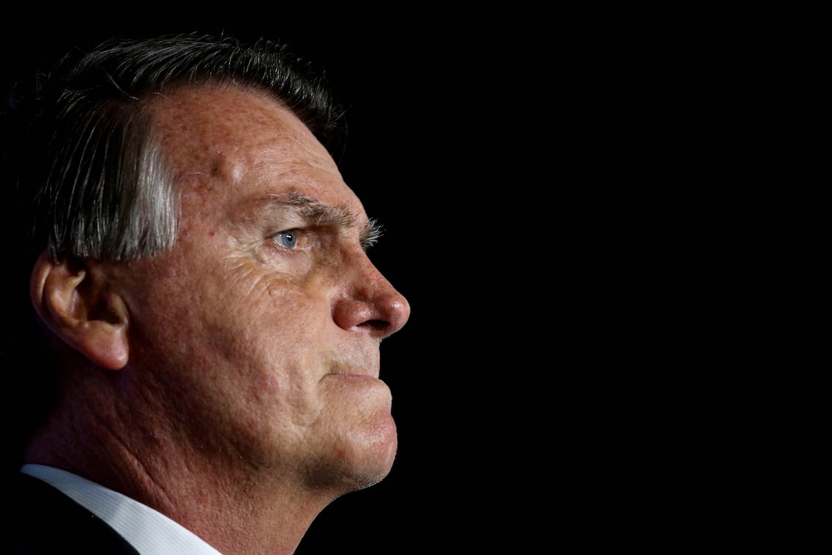 El expresidente brasileño Jair Bolsonaro. Marco Bello (REUTERS)

Jair Bolsonaro, ex-presidente do Brasil. (Foto: Marco Bello/REUTERS)