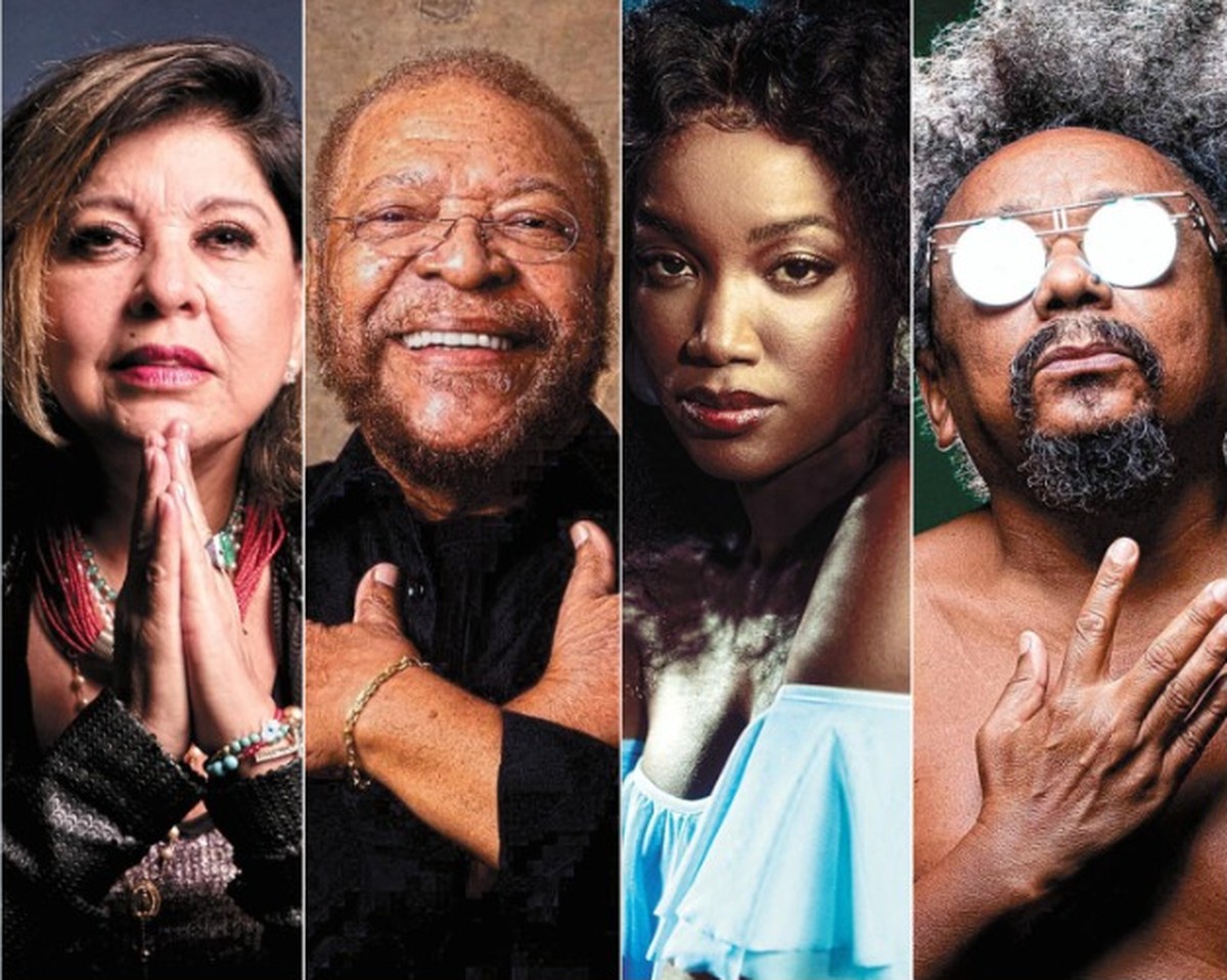 Roberta Miranda, Martinho da Vila, Iza e Chico César participam do Projeto Aquarius com a Orquestra Sinfônica Brasileira (Foto: Divulgação)