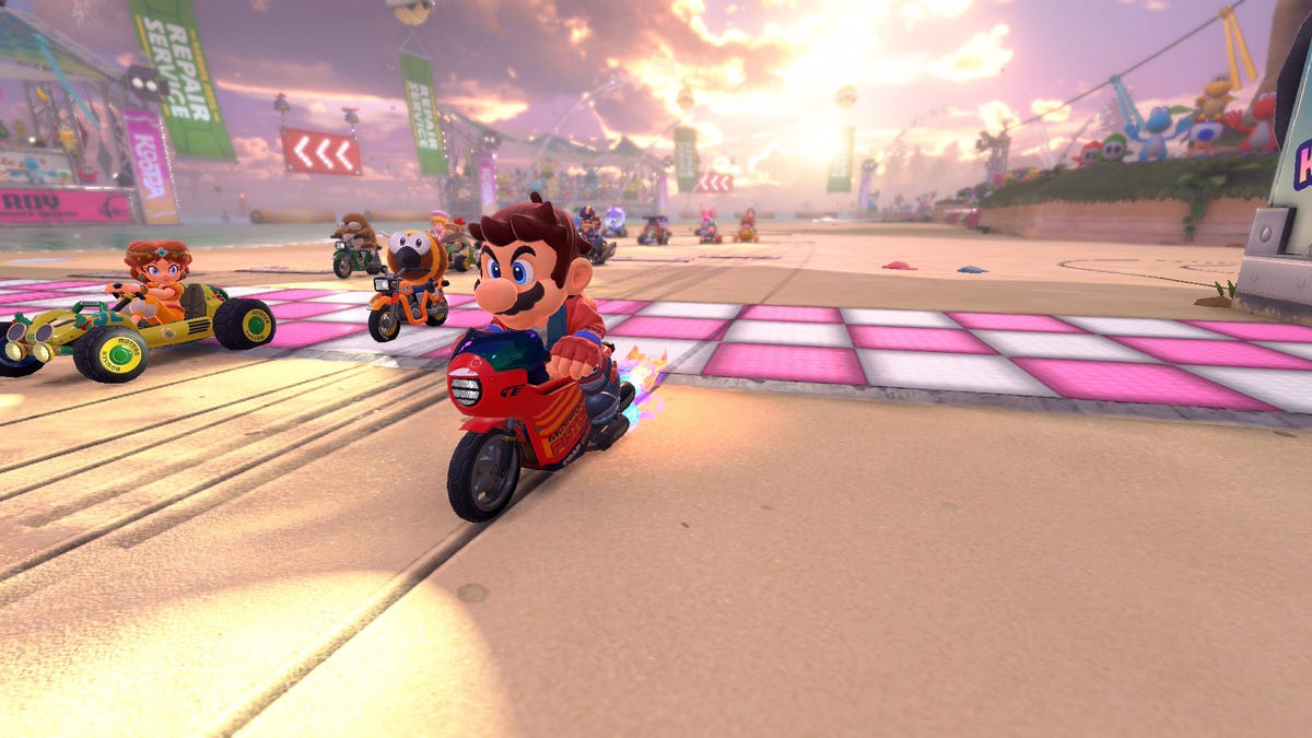Pistas de Mario Kart ganham versões em circuito fechado, mas são difíceis de acessar Pistas de Mario Kart ganham versões em circuito fechado, mas são difíceis de acessar