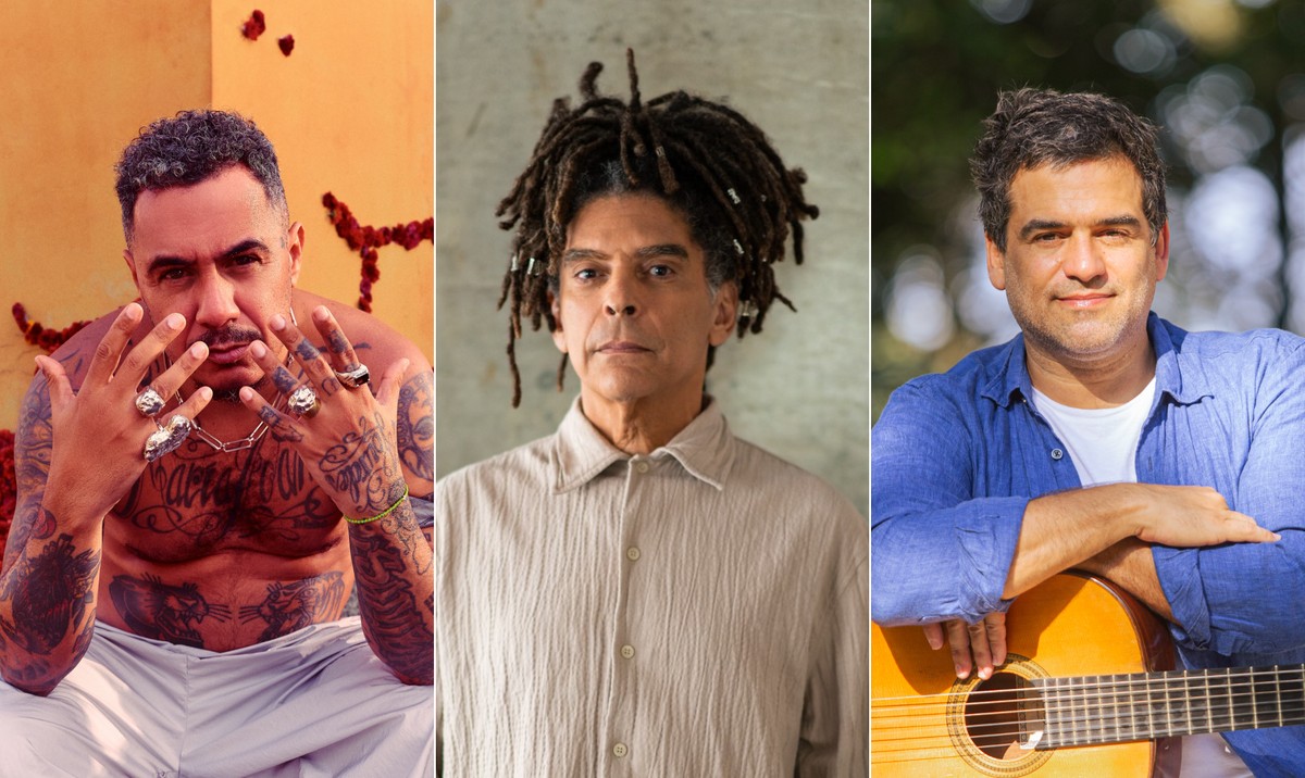 Marcelo D2, Marcos Sacramento e Pedro Miranda: atrações do fim de semana (Foto: Fotos de Rodrigo Ladeira, Ana Alexandrino Beatriz Orle)