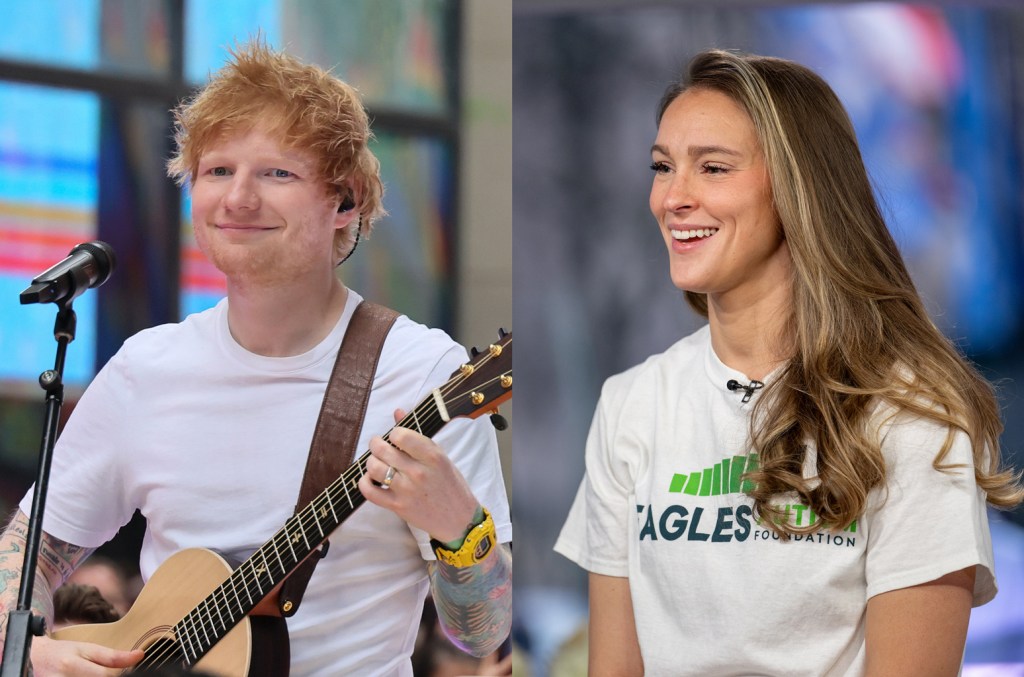 Ed Sheeran e Kylie Kelce destacam Taylor Swift como 'código da vitória' na música