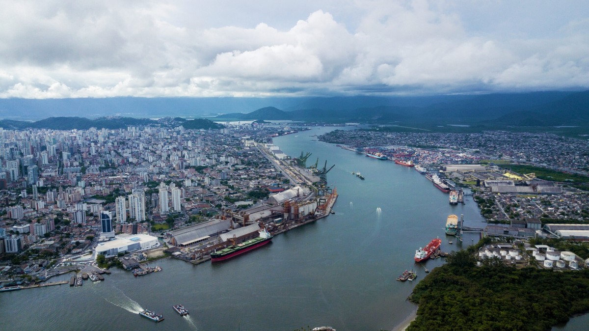 Porto de Santos (Foto: Porto de Santos - APS)