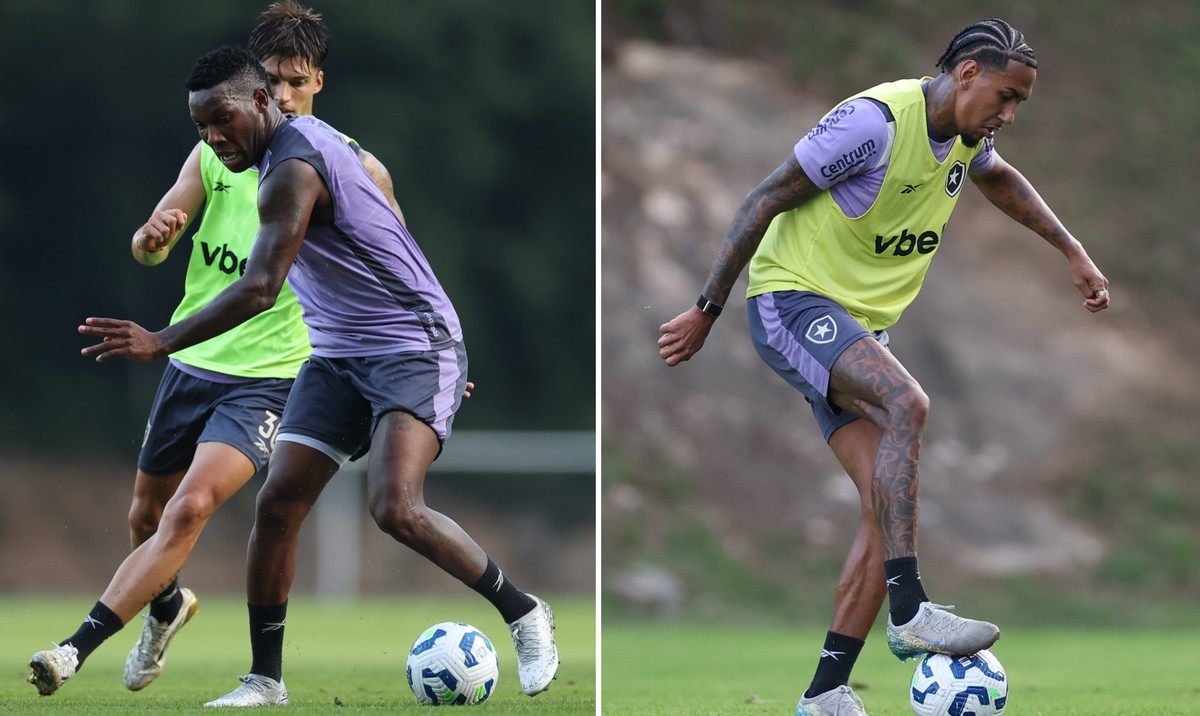 Botafogo finaliza negociações para empréstimos de Patrick de Paula e Rwan Cruz Patrick de Paula e Rwan Cruz estão de saída do Botafogo (Foto: Vítor Silva)
