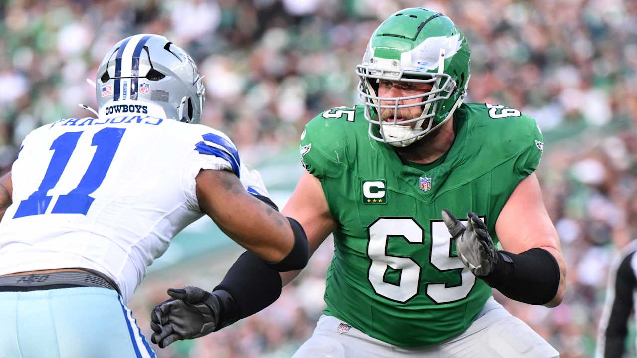 Lane Johnson reflete sobre a passagem do tempo em seu 13º ano na NFL Lane Johnson reflete sobre a passagem do tempo em seu 13º ano na NFL