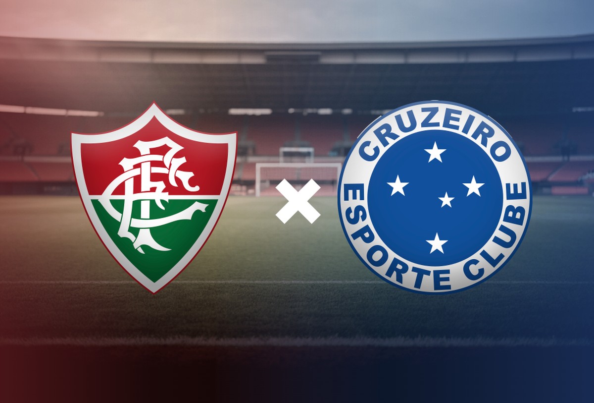 Fluminense e Cruzeiro se enfrentam ao vivo no Brasileirão; saiba onde assistir Fluminense x Cruzeiro — Foto: Editoria de Arte