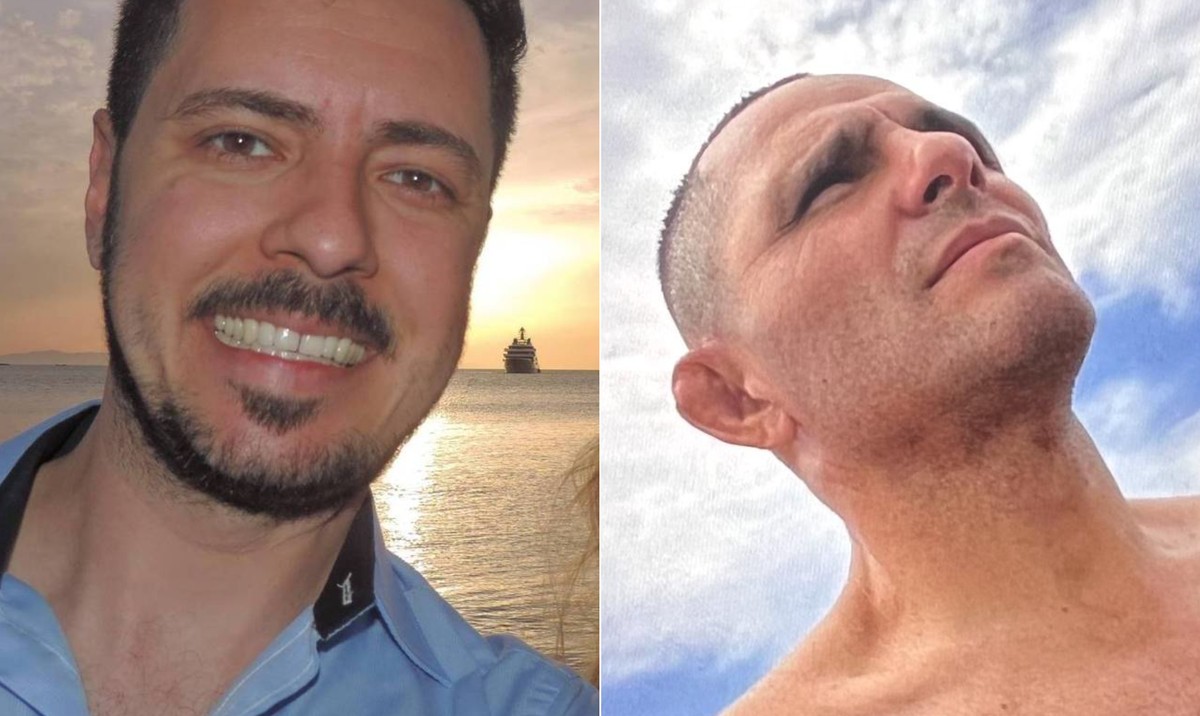 Lutador de jiu-jitsu é apontado como suspeito na morte de empresário em SP Empresário Adalberto Amarilio dos Santos Junior e o lutador de jiu-jitsu Leandro Talles (Foto: Reprodução)