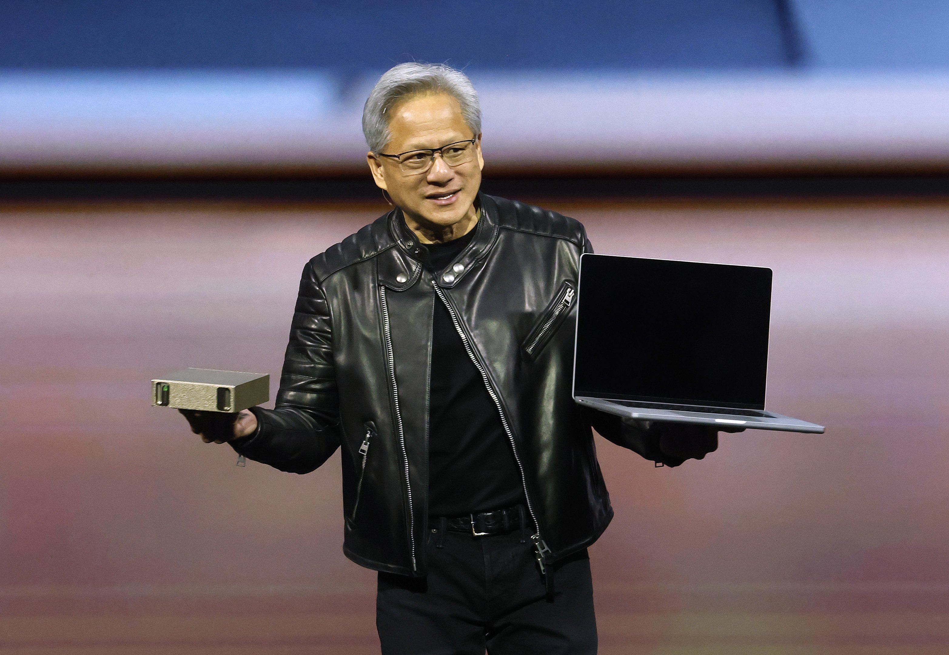 Huang se tornou um dos rostos mais influentes da tecnologia mundial (Foto: Justin Sullivan/Getty Images)