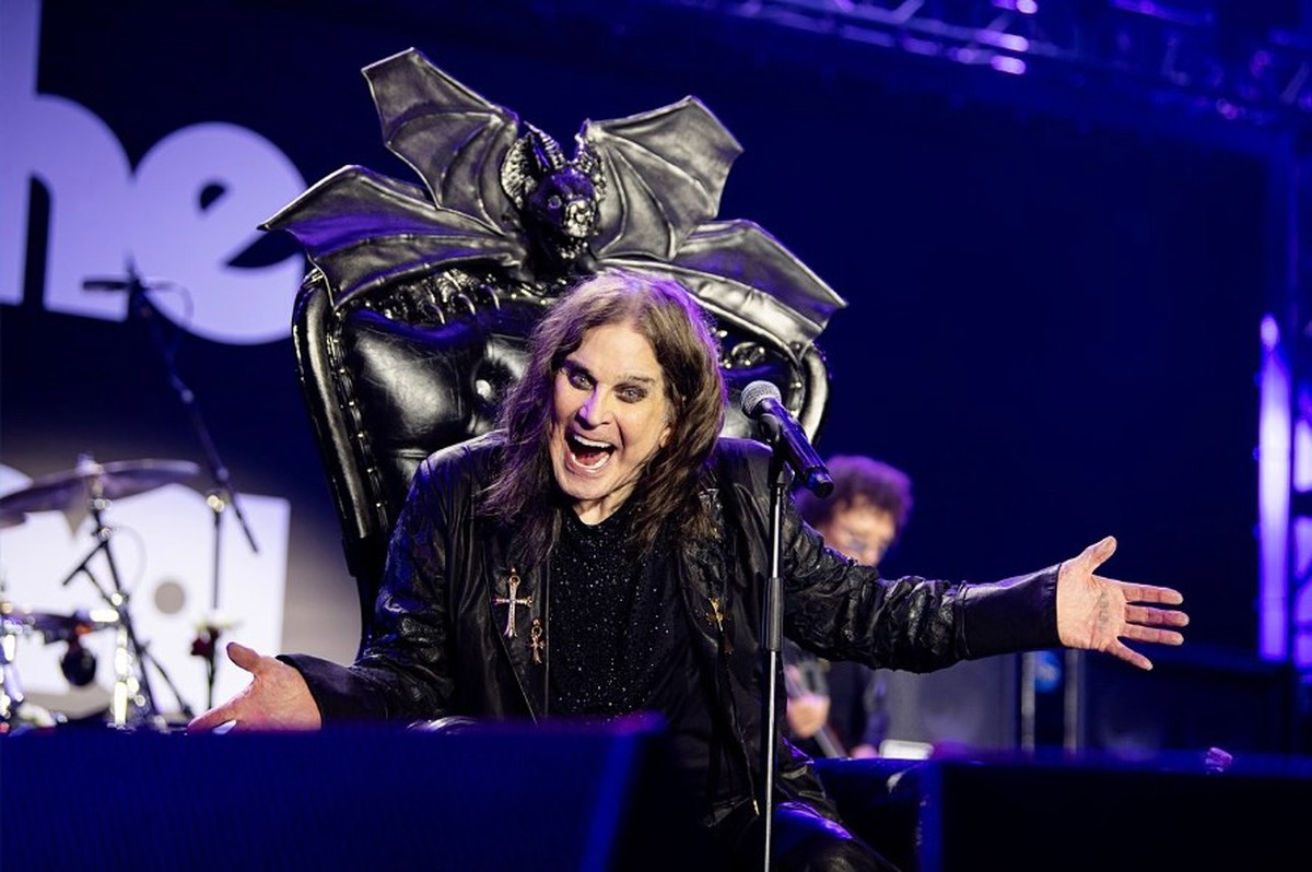 Ozzy Osbourne em último show em Birmingham, na Inglaterra (Foto: Reprodução/Instagram)