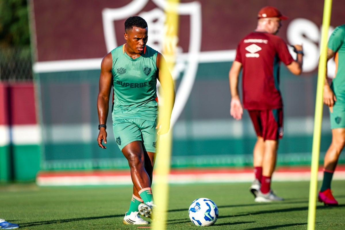 Arias pode se tornar a maior venda da história do Fluminense com novos números Arias comunicou ao Fluminense que deseja jogar na Premier League (Foto: MARINA GARCIA/ FLUMINENSE FC)
