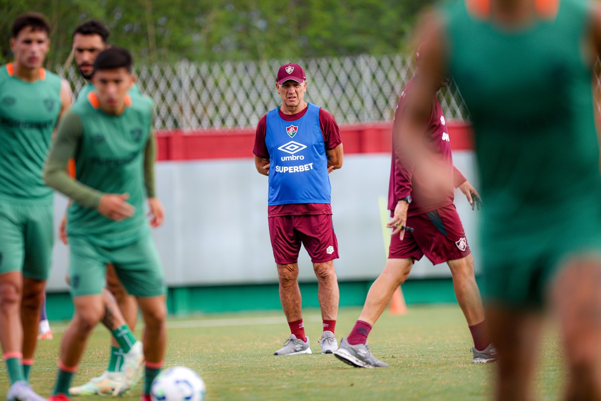 Renato Gaúcho reconheceu dificuldade de repor saída de Arias (Foto: Marina Garcia/Fluminense)