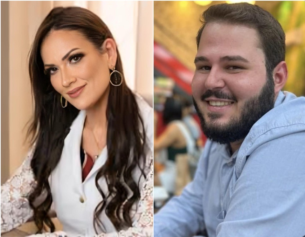 Médica é investigada por acessar celular de amante após sua morte, diz polícia Médica ginecologista Sabrina Iara de Mello e o empresário Gabriel Tacca (Foto: Redes sociais/reprodução)