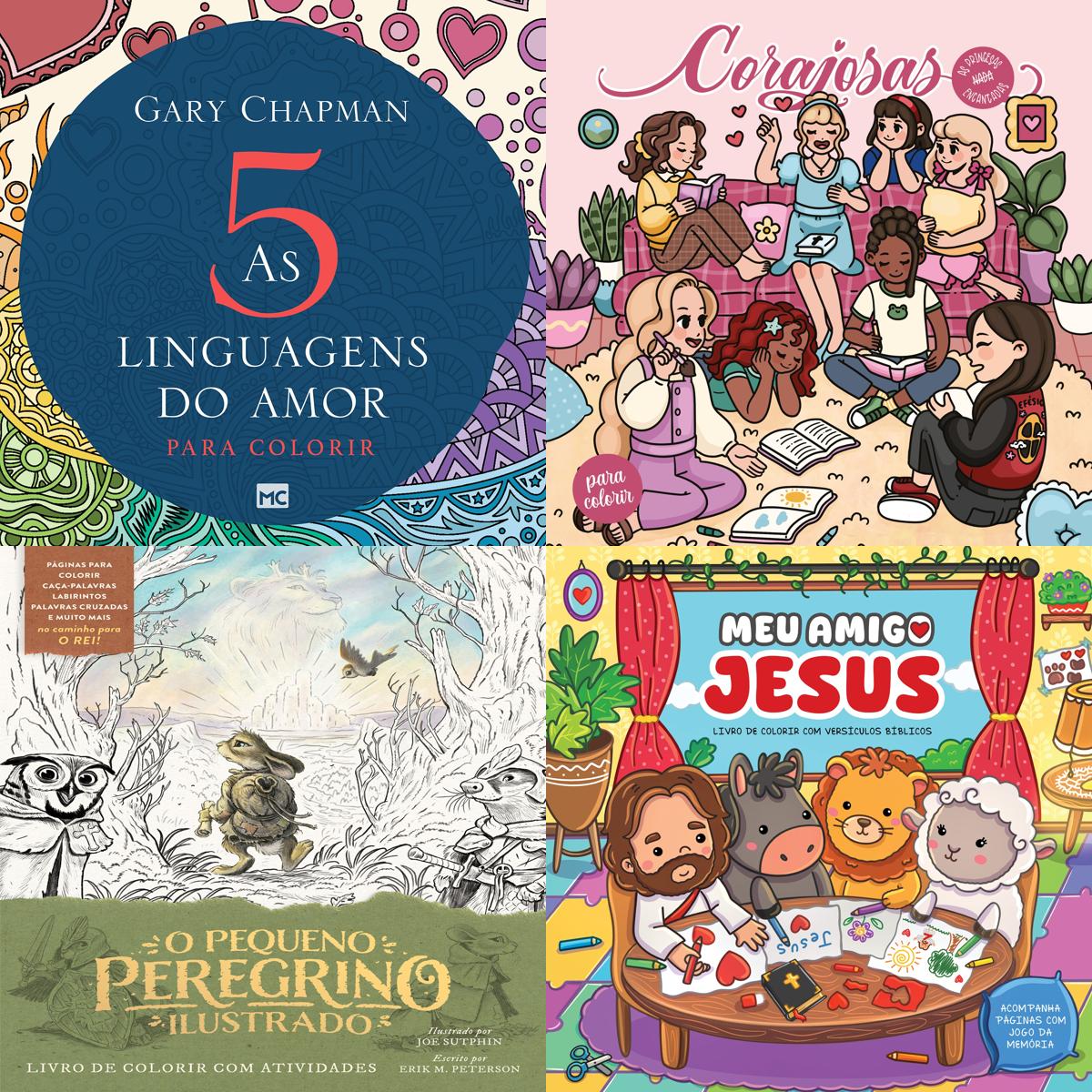 Livros de colorir para adultos são lançados com temática cristã Livros de colorir para adultos são lançados com temática cristã