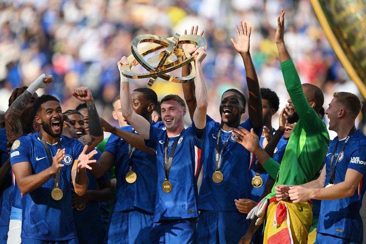 Copa do Mundo de Clubes impulsiona audiência da Globo em grande final Chelsea venceu a primeira Copa do Mundo de Clubes (Foto: ANGELA WEISS / AFP)