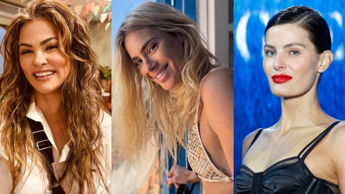Celebridades optam por explante mamário e abandonam o silicone em massa Suzana Alves, Carolina Dieckmann e Isabeli Fontana retiraram silicone — Foto: Instagram/Getty Images