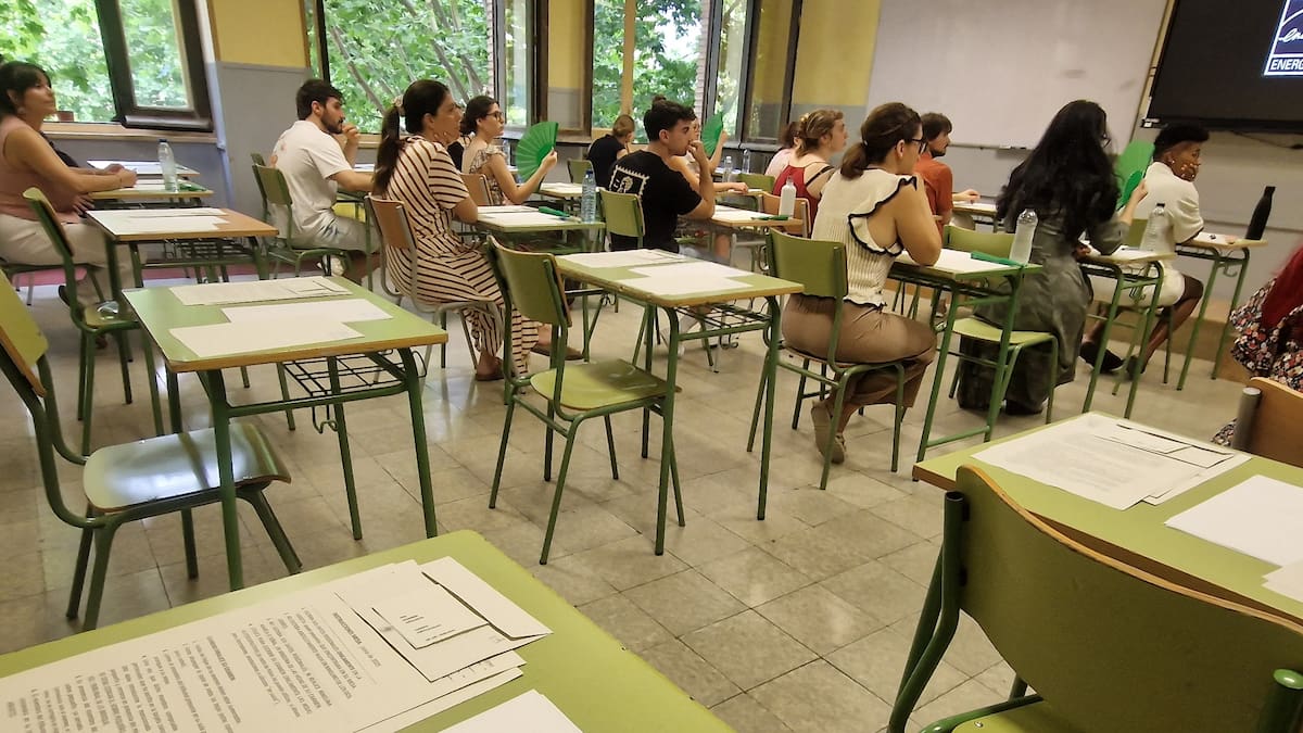 Oposições de Educação em Aragón 2025. (Foto: Gobierno de Aragón)