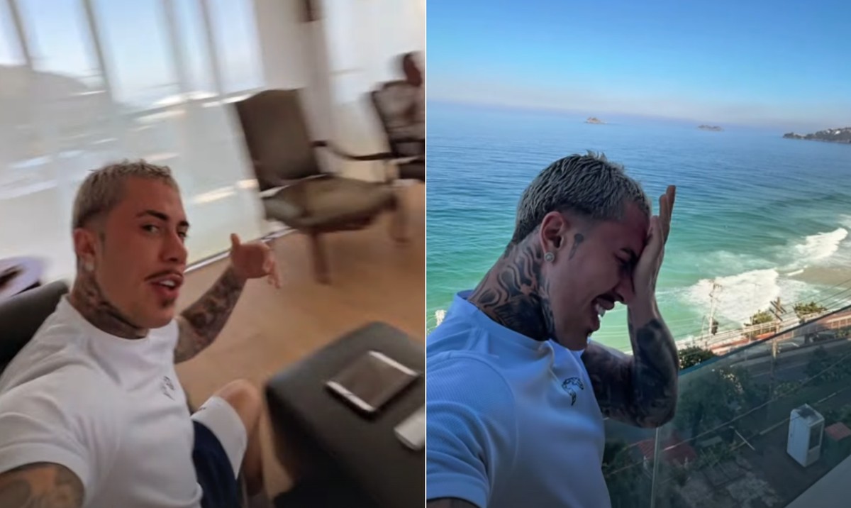 MC Daniel mostra casa de amigo com vista para o mar do Rio de Janeiro (Foto: Reprodução/Instagram)