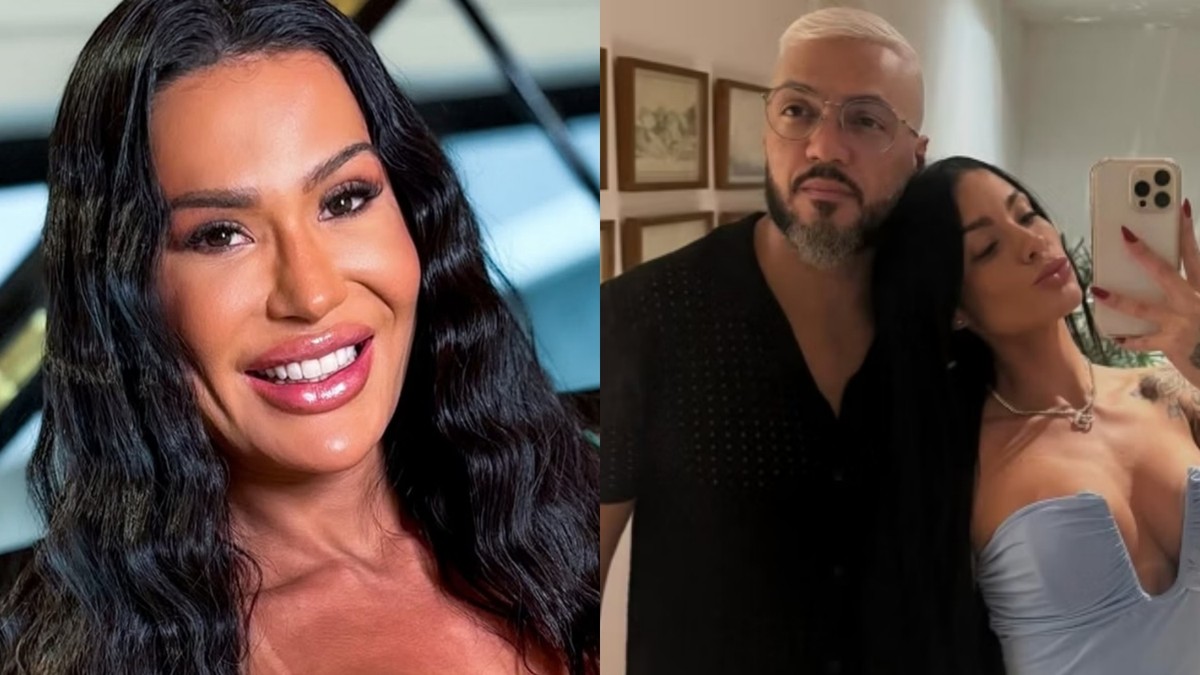 Rayane Figliuzzi fala sobre Belo e deseja que Gracyanne encontre um amor Namorada de Belo, Rayane Figliuzzi reagiu a falas de Gracyanne Barbosa (Foto: Reprodução Instagram)