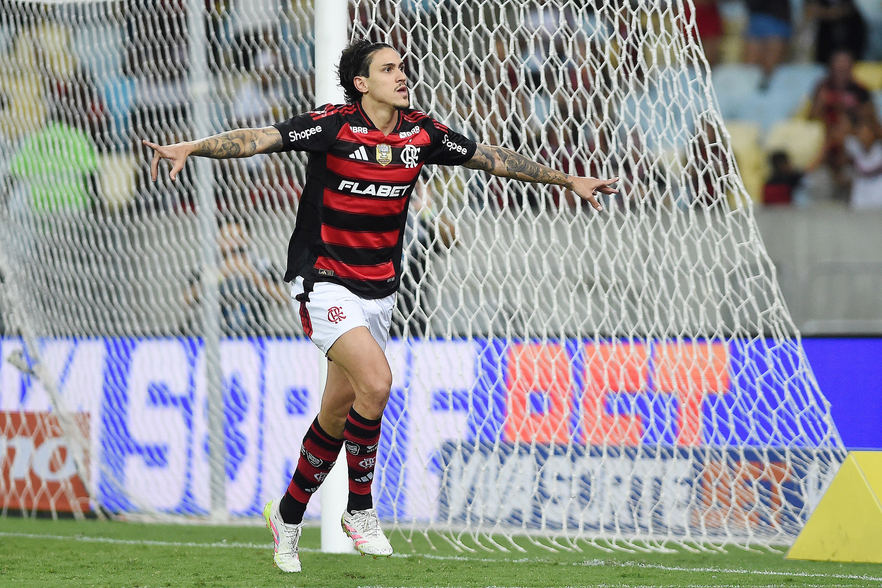 Fla não conta com Pedro na escalação para duelo contra o Santos Foto: Reprodução