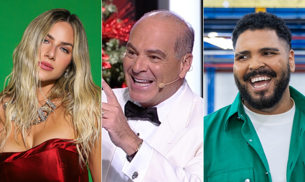 Giovanna Ewbank, Marcelo de Carvalho e Paulo Vieira — Foto: Alex Santana/Divulgação (Giovanna), Divulgação (Marcelo) e TV Globo (Paulo)