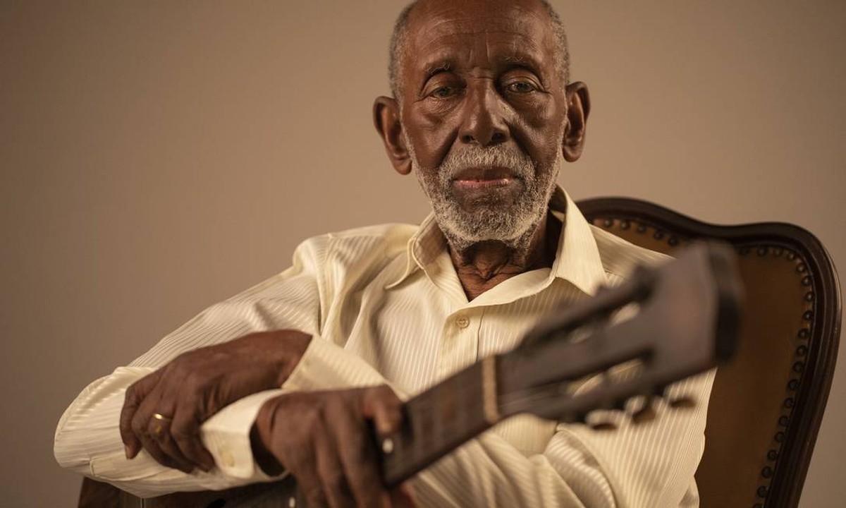 'Tributo a Nelson Sargento' celebra o centenário do sambista com homenagens especiais Nelson Sargento será lembrado em show e exposição (Foto: Gabriel Texeira)