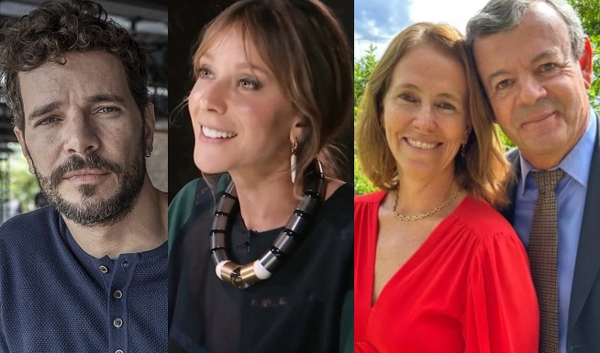 Daniel de Oliveira e Caroline Abras serão Renata e Lars Grael em filme (Foto: TV Globo e Reprodução/Instagram)