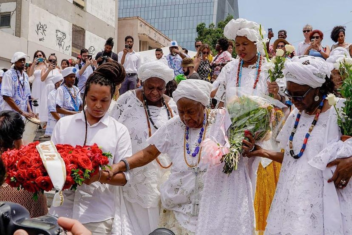 Lavagem do Cais Valongo (Foto: Divulgação)