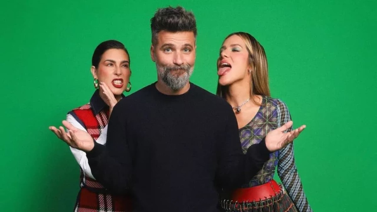 Fernanda Paes Leme comenta sobre término de amizade com Giovanna Ewbank e Bruno Gagliasso Fernanda Paes Leme, Bruno Gagliasso e Giovanna Ewbank (Foto: Divulgação)